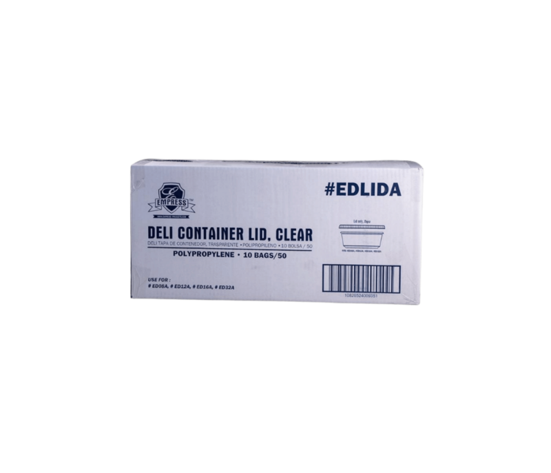 Empress™ Deli Container Lid, Clear, 500/cs - Image 2
