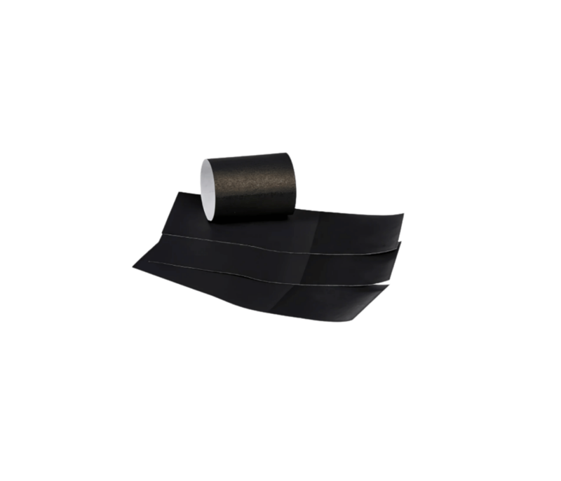 Hoffmaster® Black Adhesive Napkin Bands, 1.5" x 4.25", 10000/cs